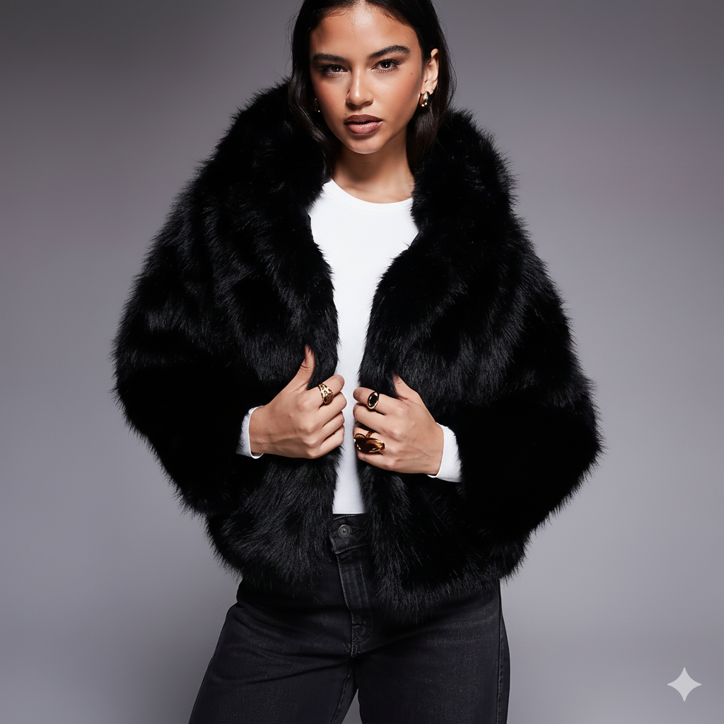 Averra® Abrigo Vintage Noir