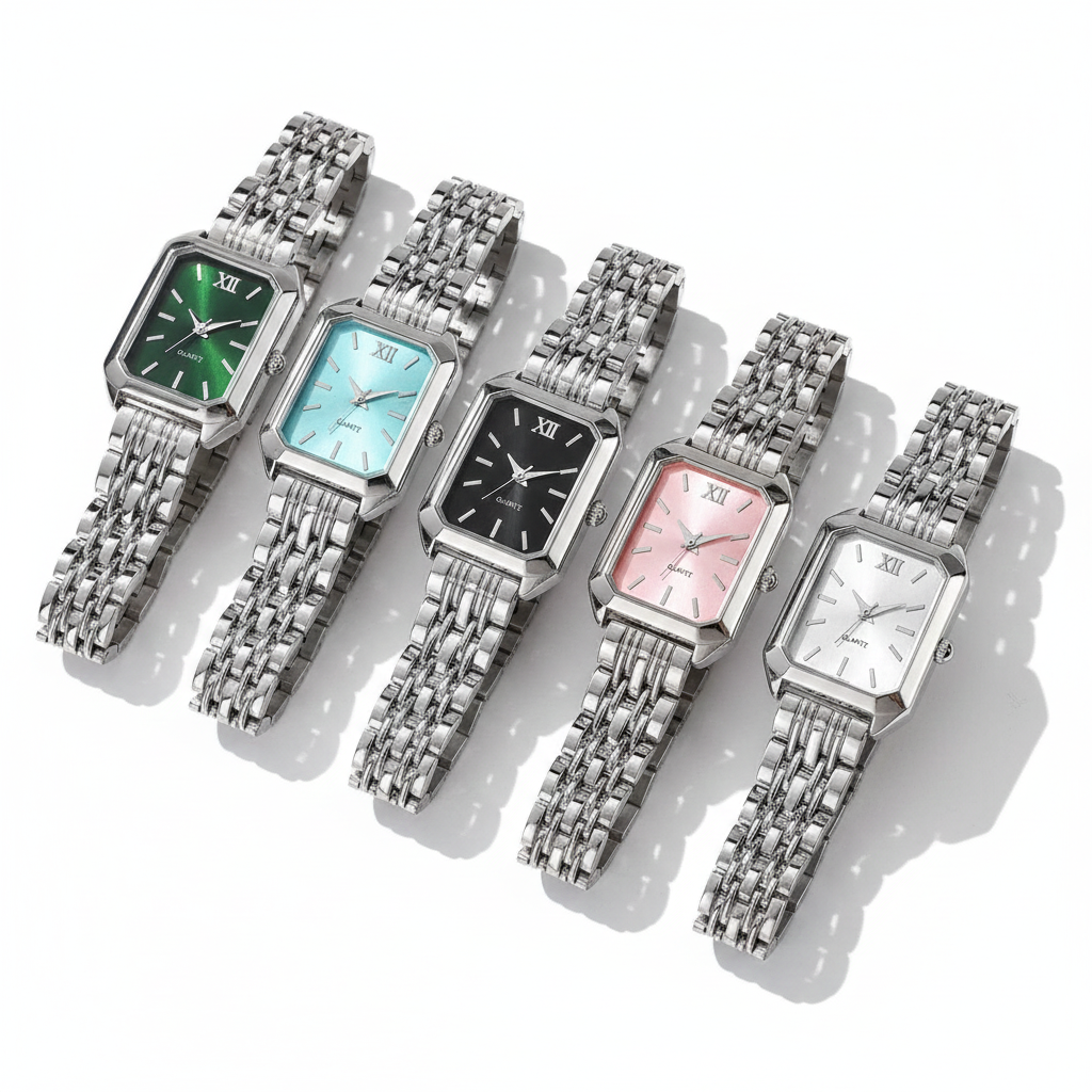 Averra® Rectangular Quartz Timepiece