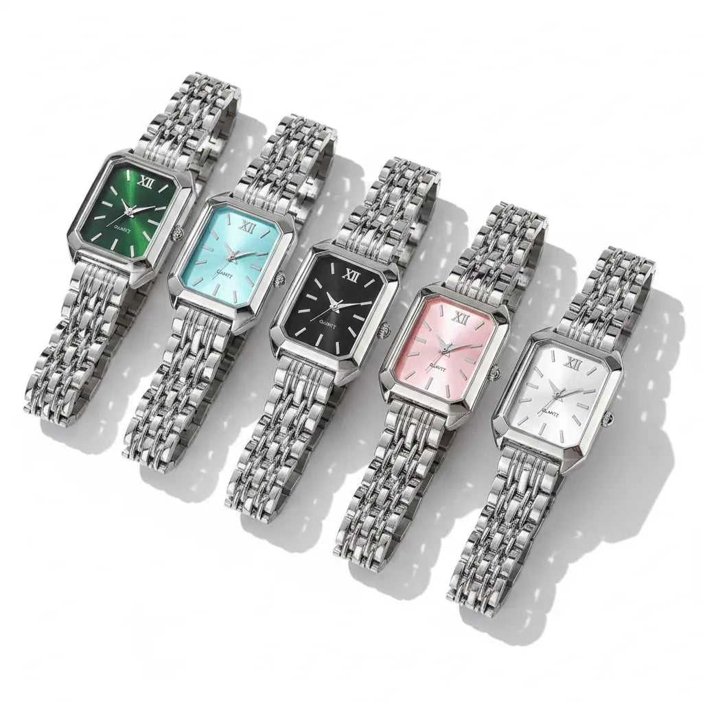 Averra® Rectangular Quartz Timepiece