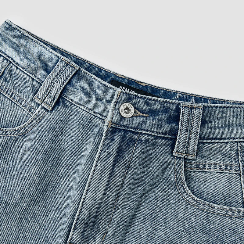 Averra® Fleece Wide Leg Jeans