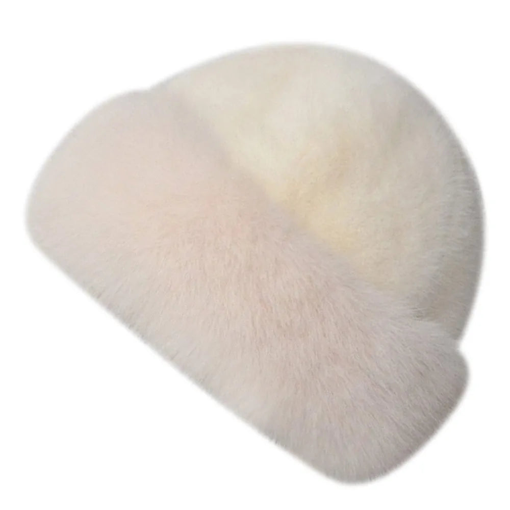 Plush Fur Bucket Hat